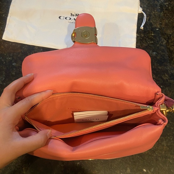 Coach Pink Pillow Tabby Shoulder Bag 26 - Picture 8 of 10